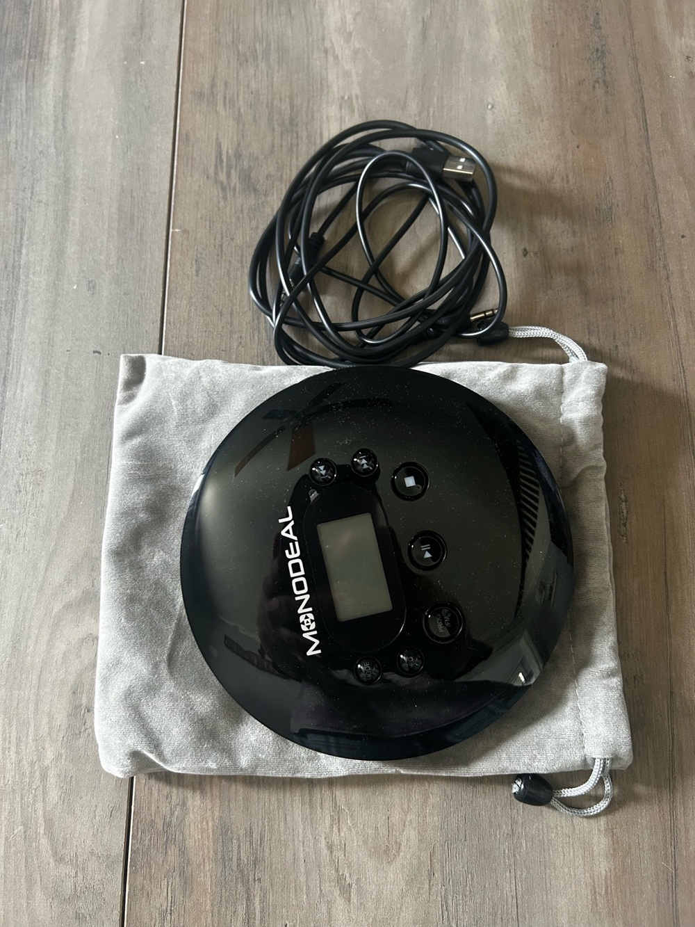 Monodeal Portable CD Player - Black